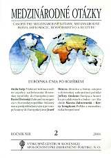 Identity and State Interests in the Foreign Policy of Slovakia Cover Image