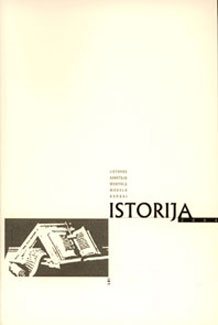 The Company Pienocentras and Its Attempts to Penetrate the USA Market in the 4th Decade of the 20th Century Cover Image