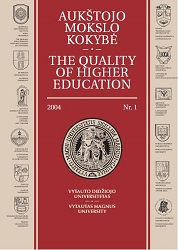Quality of studies in higher education institution: philosophy and praxeology of management  Cover Image