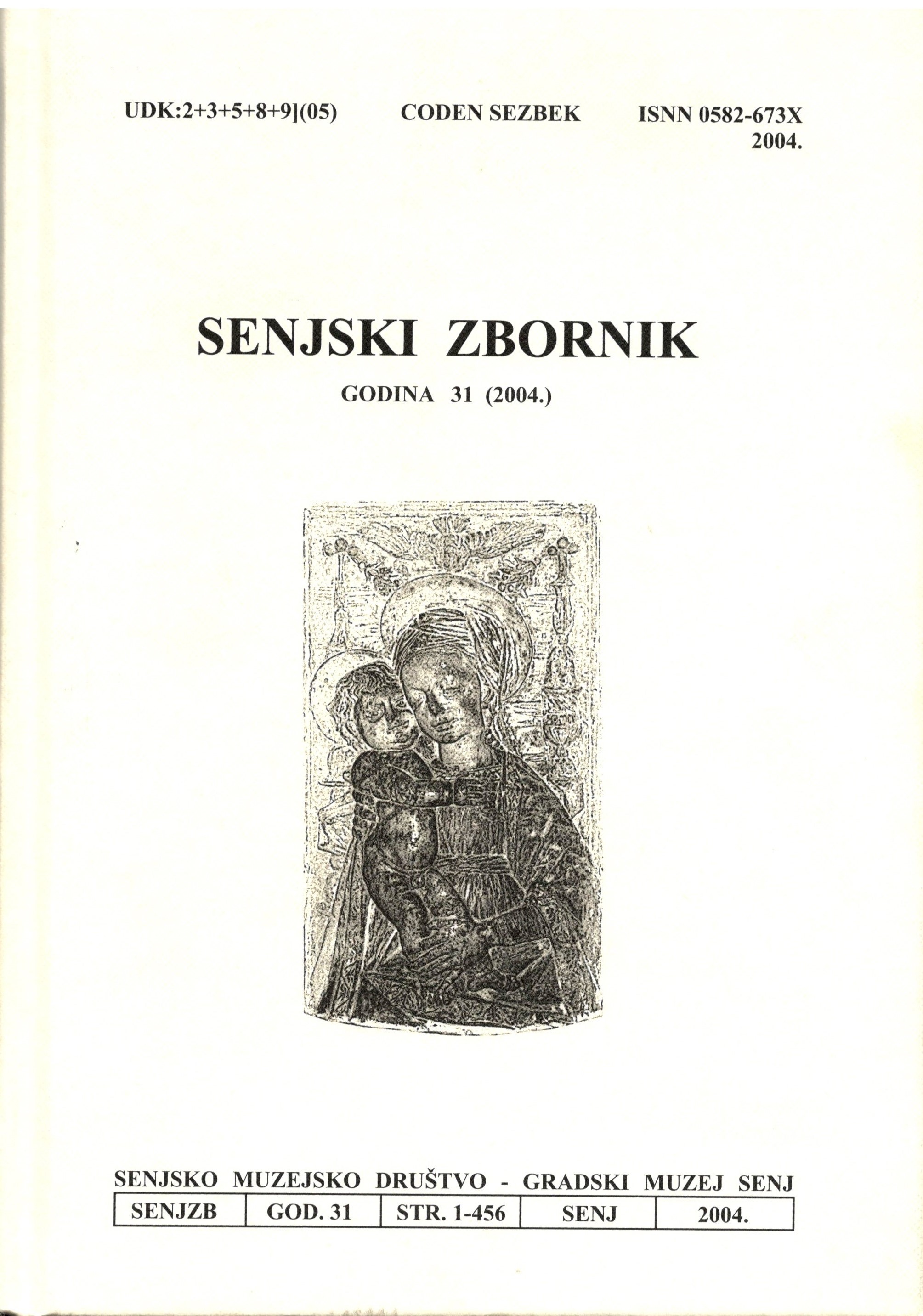Bibliography of the Senj Almanac vol. I – XXX Cover Image