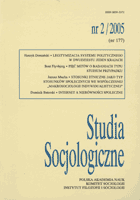 Etnic Relations as a Type of Social Relations in the Contemporary „Individualistic Macro-sociology” Cover Image