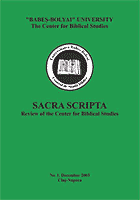 The Bible in the Romanian Culture Cover Image