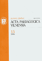 STUDENTS‘ NATIONAL UPBRINGING RESEARCH IN UNIVERSITY OF KLAIPĖDA Cover Image