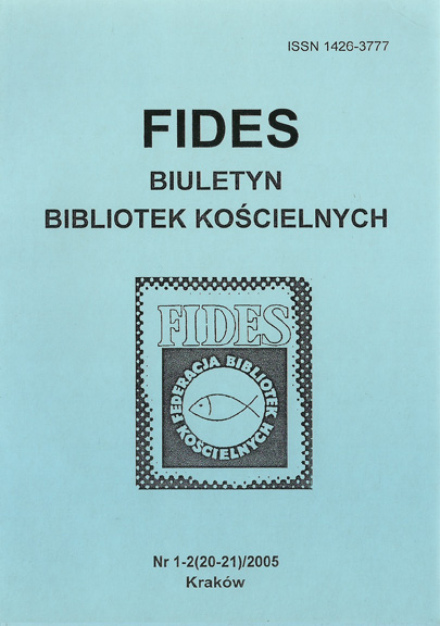 The convent library of Discalced Carmelite Nuns in Łódź Cover Image
