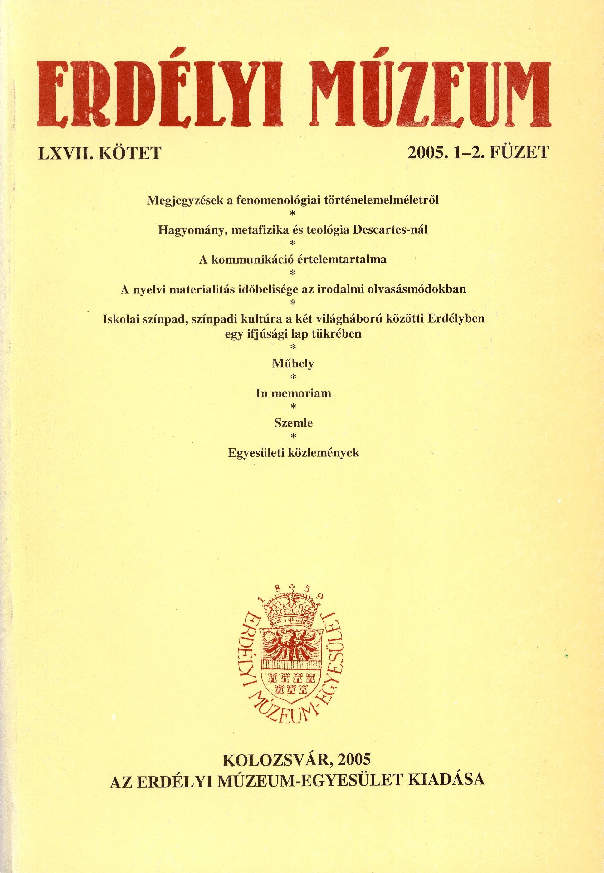 János Mikolai Hegedüs's Principles Cover Image