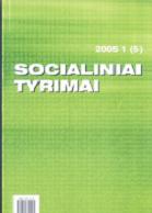 Indicators of Gytariai Secondary School Pupils’ Number in the Context of Optimised Network of Lithuanian and Šiauliai Comprehensive Schools Cover Image