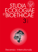 Consciousness of some environmental problems among Warszaw youth Cover Image