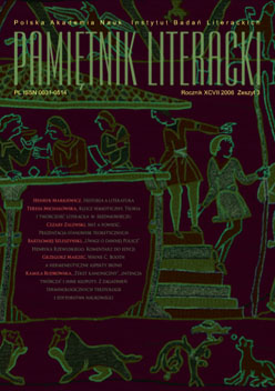 Jan Rymarkiewicz – the Author of a Forgotten Study on “Pieśń świętojańska o Sobótce” (“Song of St John’s Eve”) Cover Image