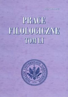 The History of “Prace Filologiczne” Cover Image