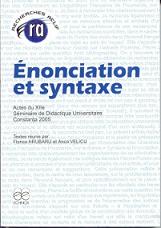 The positions of the nominal subject in French: from syntax to utterance Cover Image
