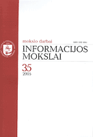 Information and Knowledge Management in the System of Information and Communication Sciences Cover Image