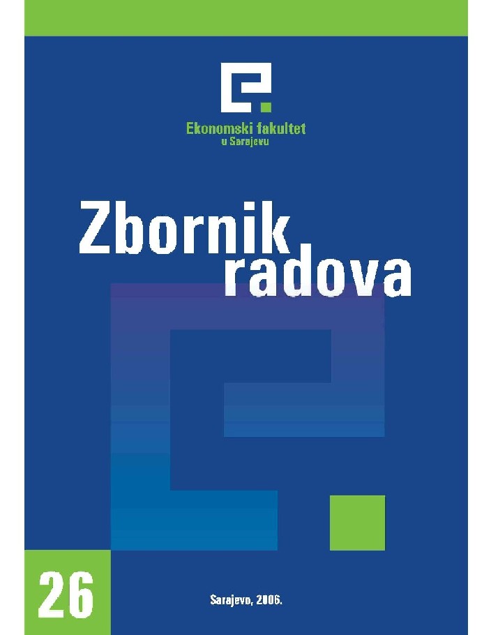 Bosnia and Herzegovina economy in context of economic criteria for EU membership Cover Image
