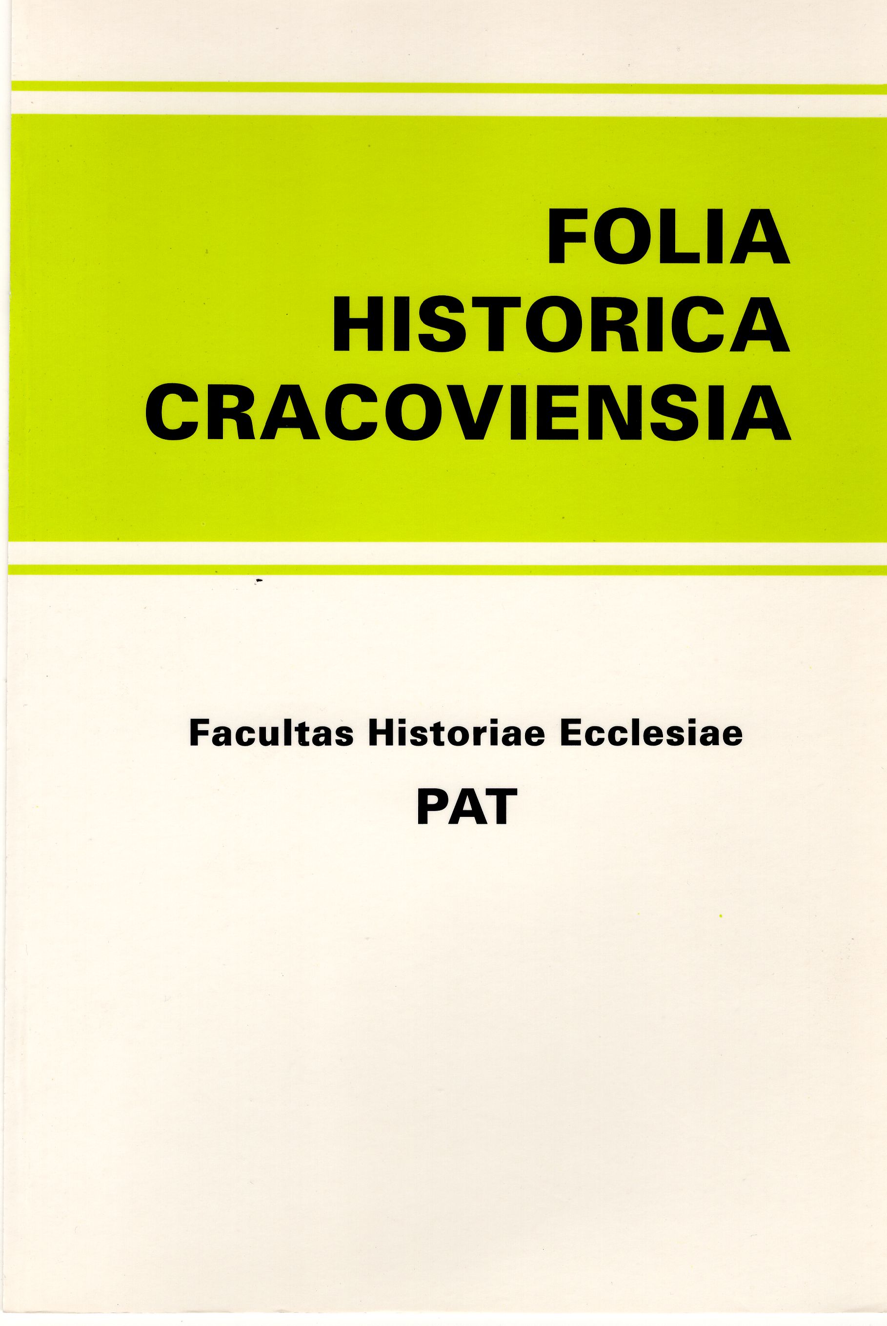 Periodicals issued by the St Vincent's Congregation of Missionary Priests in the 19th and 20th c. Cover Image