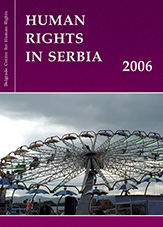 Table of Content in "Human Rights in Serbia 2006" Report Cover Image