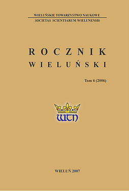 Sławomir Zabraniak, Wieluński ośrodek kościelny w okresie staropolskim, Lublin 2004, ss. 293.