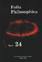 An attempt to formulate the model of a spiritual development of man on the basis of "taceodycea" Cover Image