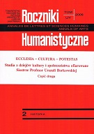 „Historia parlamentaryzmu w Polsce”. Ogólnopolska Konferencja Naukowa, Chęciny 28 czerwca 2006 Cover Image