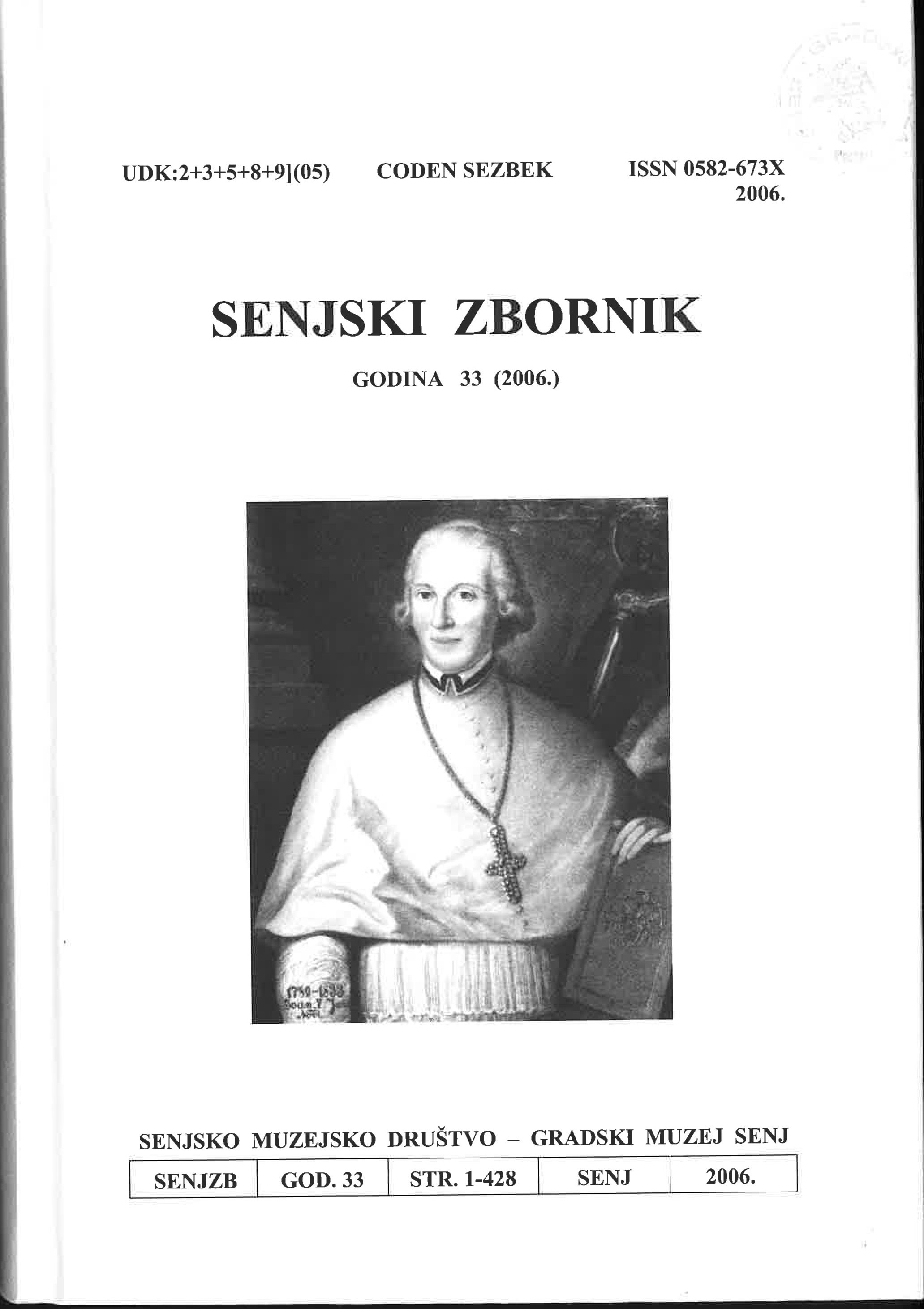 Senj Uskoks and Noblemen Vukasović and Their Coats of Arms Cover Image