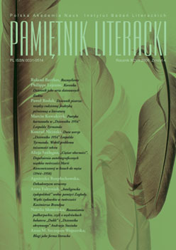 A review of: Jolanta Sztachelska, Czar i zaklęcie Sienkiewicza. Studia i szkice. Białystok 2003 Cover Image