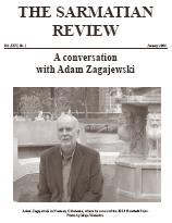 “POETRY SUMMONS US TO LIFE” A Conversation with Adam Zagajewski Cover Image