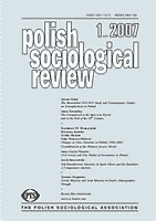 Changes in Class Structure in Poland, 1988-2003: Crystallization of the Winners-Losers' Divide Cover Image