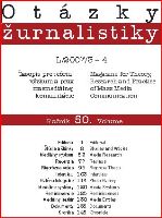 Ruthenian and Ukrainian Question and Journalism in Czechoslovakia (1989 – 1991) Cover Image