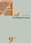 Simonas Daukantas's  Rubinaitis Peliūzė: Translation and domestication Cover Image