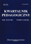 RESULTS OF BASIC SOLUTIONS OF THE POLISH EDUCATION REFORMS DURING THE LAST DECADE Cover Image