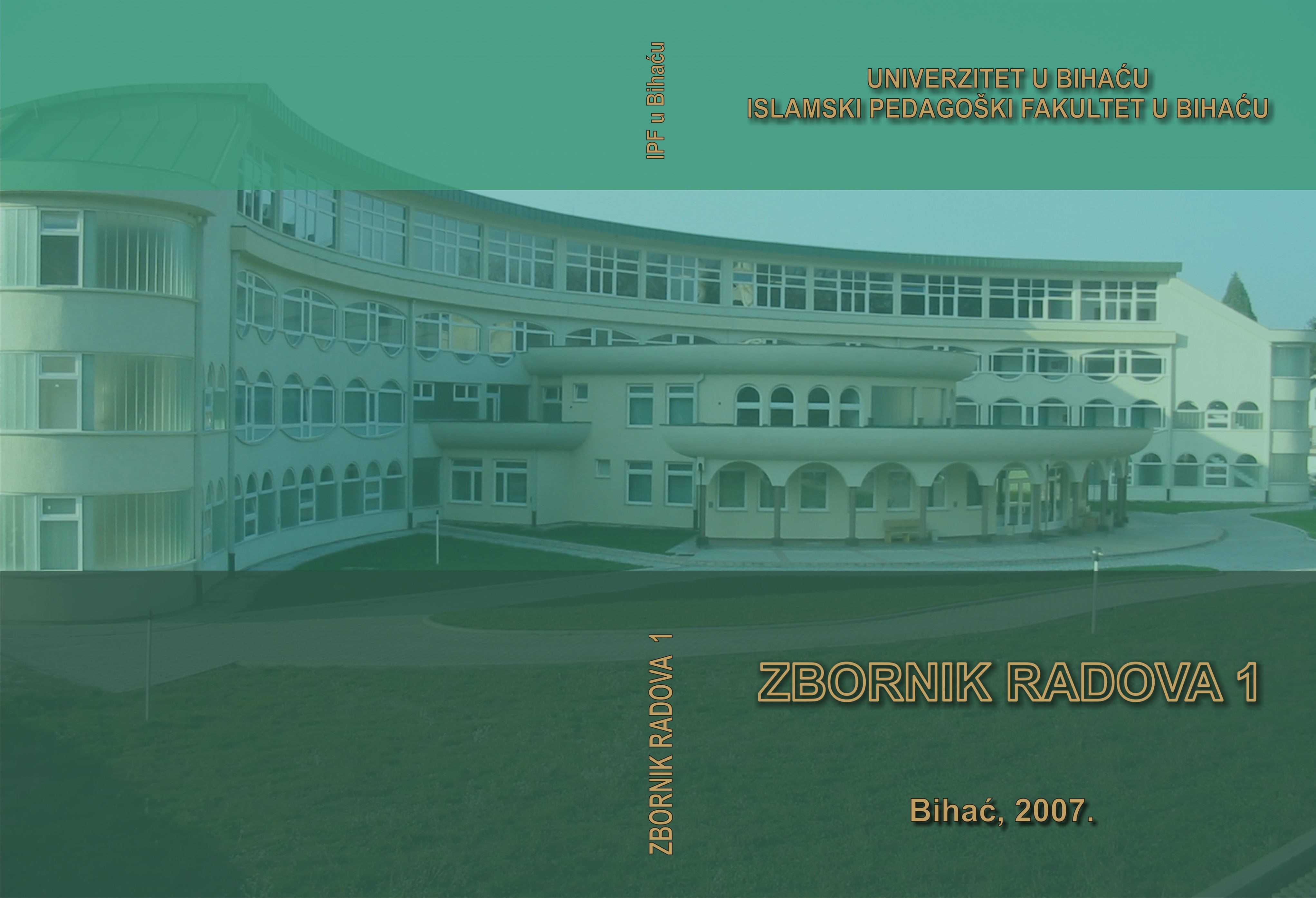 SOCIO-POLITICAL AND CULTURAL DIMENSION OF WORK OF MEHMED DŽEMALUDIN ČAUŠEVIĆ Cover Image