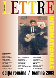 Interview 
Livius Ciocârlie answers the questions of Lettre Internationale 
 Cover Image