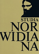 "Studia Norwidiana". Zawartość tomów 11-25