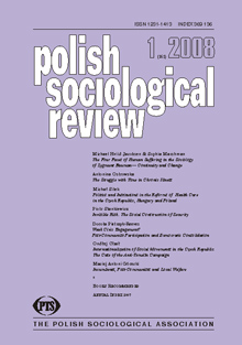 Internationalization of Social Movements in the Czech Republic: The Case of Anti-Temelin Campaign Cover Image