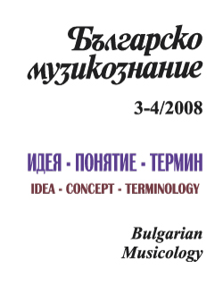 New Music in a Terminological Reading of New Bulgarian Music (fragments) Cover Image