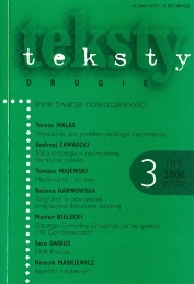 Weak Ontology in Modern Polish Literature: a Reconnaissance  Cover Image