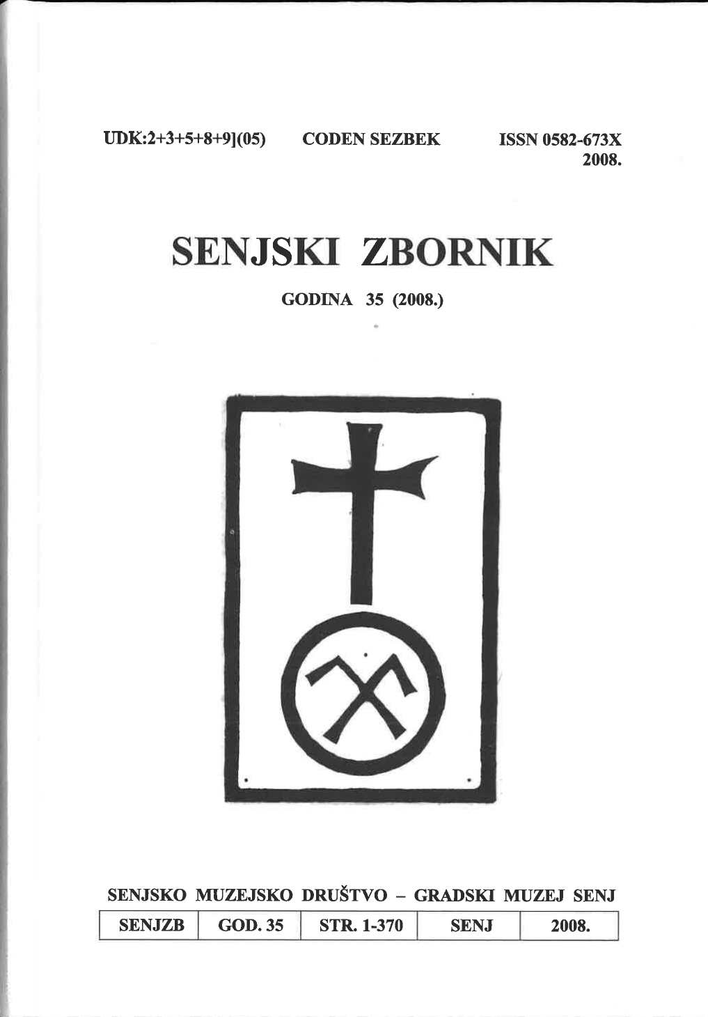 Tiskane glagoljske liturgijske knjige u fondu knjižnice biskupija senjske i modruške u Senju