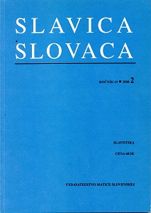 Linguistic Aspects of Semantic Correlation in Belarusian and Slovak Prose Folklore Texts Cover Image