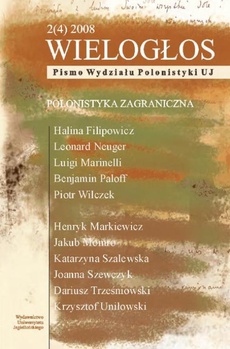 A painful lesson on modernity. Gabriela Matuszek's Stanisław Przybyszewski – a modern writer Cover Image