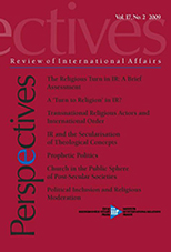 Transnational Religious Actors and International Order Cover Image