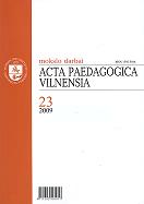 SEARCHES OF HISTORICAL SOURCES – PRIMARY PRINCIPLE OF MAGDALENA KARČIAUSKIENĖ PEDAGOGY Cover Image