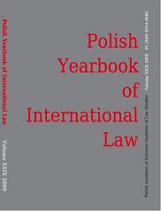 Polish advisory opinion of Kosovo (ICJ) Cover Image