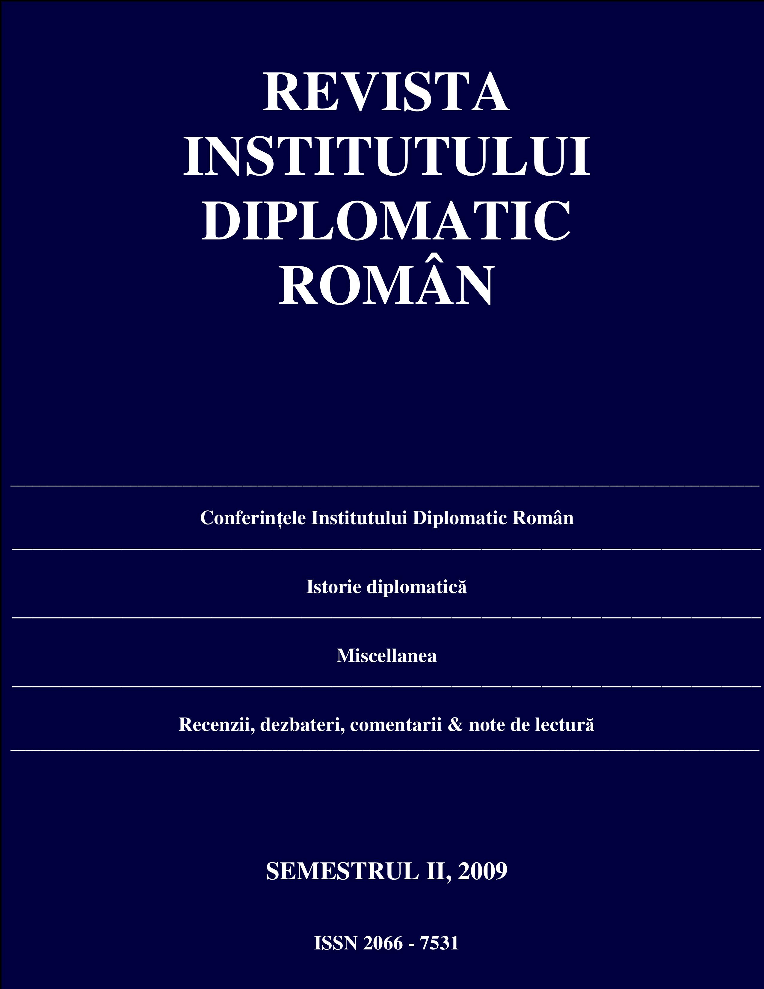 Evenimente şi trend-uri semnificative pe scena internaţională contemporană