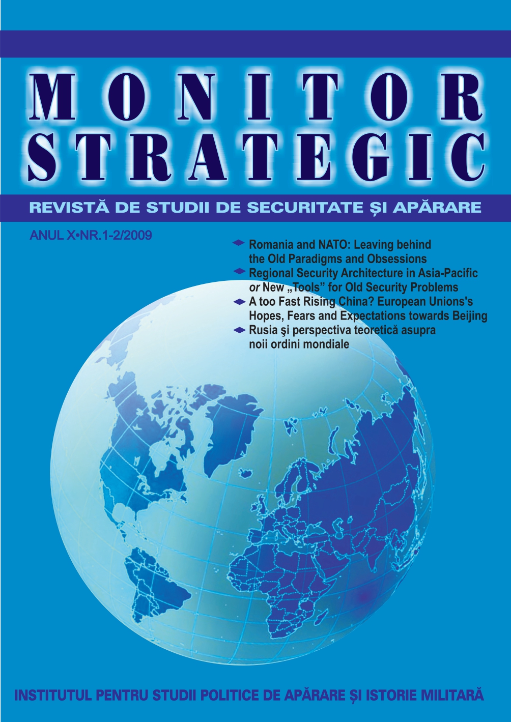 Evoluþia strategiei de securitate naþionalã a Republicii Cehe din 1990 pânã în 2009