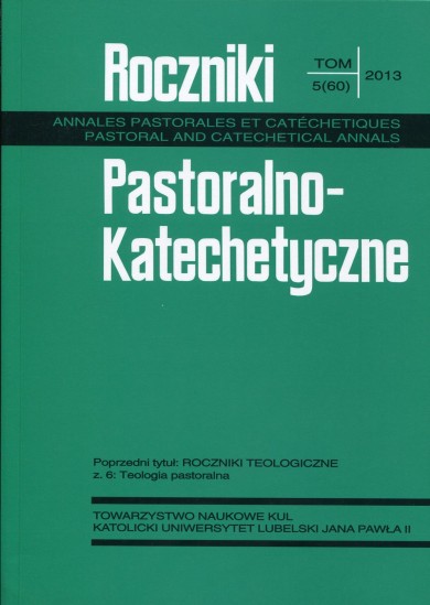 THE IDENTITY OF RELIGION TEACHERS AND THEIR OPINIONS ON SELECTED ASPECTS OF RELIGIOUS EDUCATION IN POLAND  Cover Image