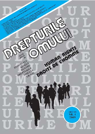 New developments with the promotion and protection of human rights in Romania – 2008 Cover Image