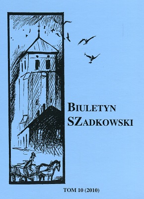 Sources for the history of the parish in Szadek of 1825 Cover Image