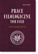 The Role of Dictionary Examples on the Basis of {Wielki Słownik Frazeologiczny Języka Polskiego} by Piotr Müldner-Nieckowski Cover Image
