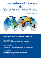 SlovakAid – an Unemployed Foreign Policy Tool Cover Image