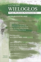 Komparatystyka w teorii i praktyce: uwagi o pierwszym polskim podręczniku dyscypliny Cover Image