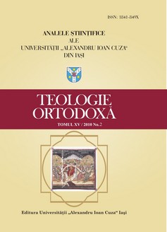 Natural Theology and Reasonable Faith of the Christian Community in the Theological Work of Dumitru Staniloae Cover Image