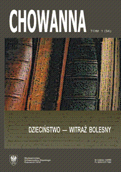 A Review of: „Psychospołeczne aspekty życia rodzinnego.” Red. T. Rostowska, A. Peplińska. Warszawa 2010 Cover Image